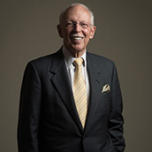 He served as chief executive officer and president of Tranzonic Companies in Pepper Pike, Ohio from 1973-98, and also served as chairman from 1982-98. A 1955 accounting graduate of WVU B&E, he is currently a principal in Riverbend Advisors of Gates Mills, Ohio. Reitman is a renowned consultant to Cleveland area nonprofit organizations. His philanthropic activities are widely known throughout the Cleveland area and his alma mater, including his support of the Corporate Social Responsibility program at B&E.  Portrait Photogrpahy by Alex Wilson.